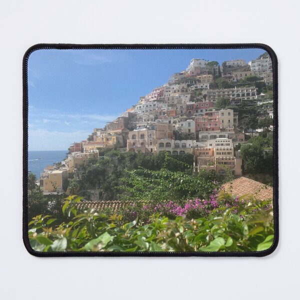 Item preview, colorful italian seaside town designed and sold by mjoffe.