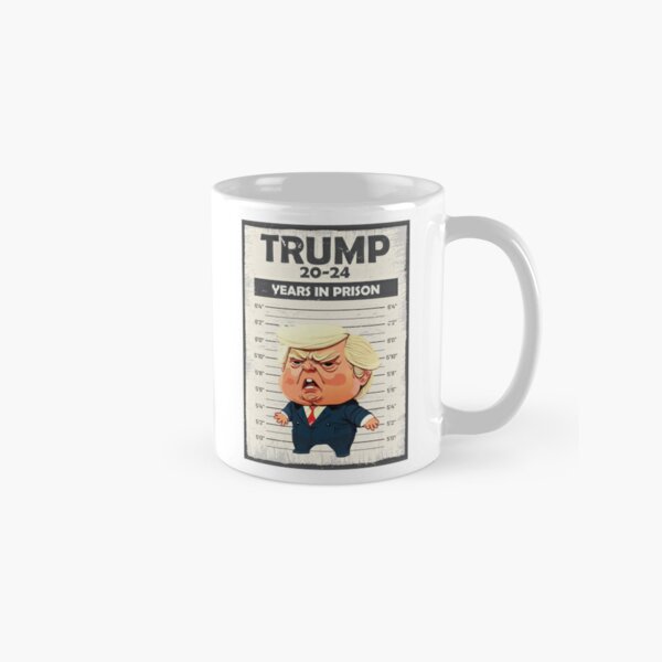 Trump in Prison Wear Thermal Tumbler