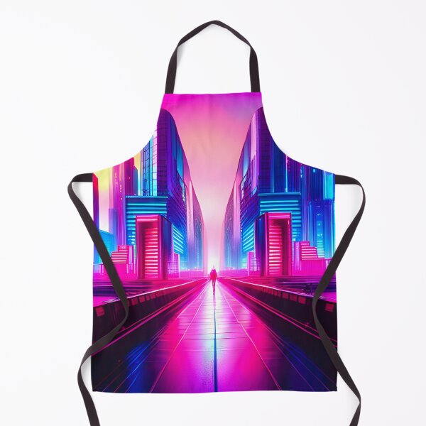 Item preview, Through The Gates Of Neon City designed and sold by Ink Art Design.