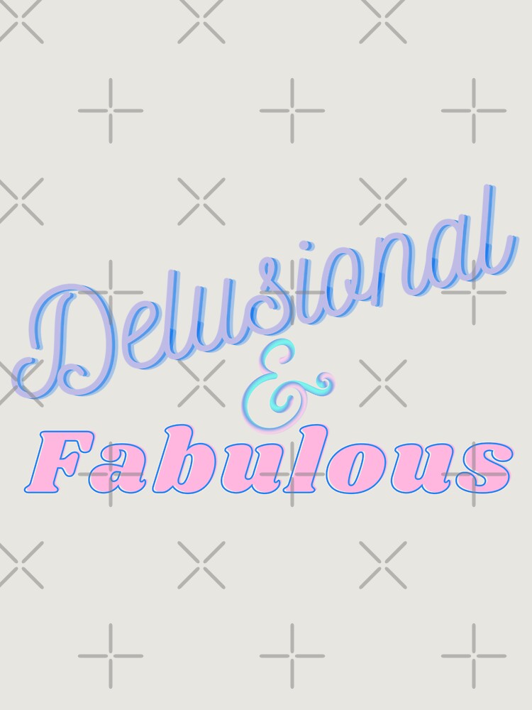 Thumbnail 6 of 6, Premium Oversized Hoodie, Delusional and Fabulous designed and sold by ReeReeDesigns.