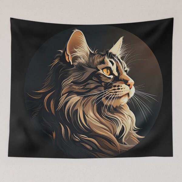 Item preview, Elevate Your Style With Feline Charm: Shop Our Cat Logo Items designed and sold by Belltwon.