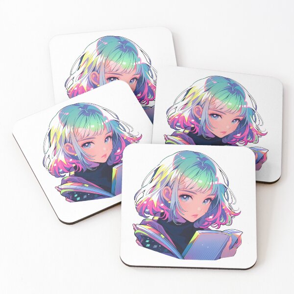 Item preview, Lofi girl the reader - Reading Cartoon Characters designed and sold by Ordinary Life Works.