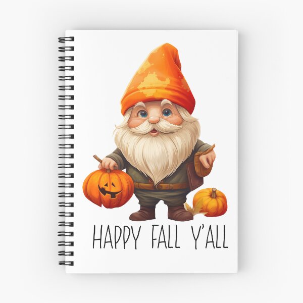 Item preview, Happy fall y’all, Cute Fall autumn gnome with pumpkin  designed and sold by Inktown.