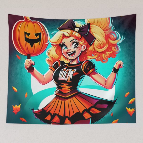 Item preview, Cheerleader Halloween Comic Delight designed and sold by Paladiin.