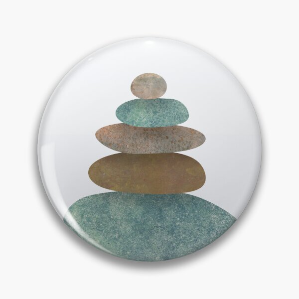 Item preview, Stacked rocks - cairn 1 - white background option designed and sold by WesternExposure.