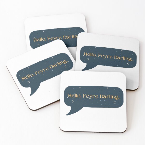 Item preview, Hello, Feyre, Darling - ACOTAR Series  designed and sold by ChapterChums.