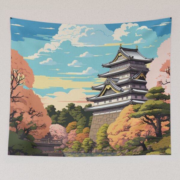 Item preview, A Pop Art Travel Print of Tokyo - Japan designed and sold by StudioRedKoala.