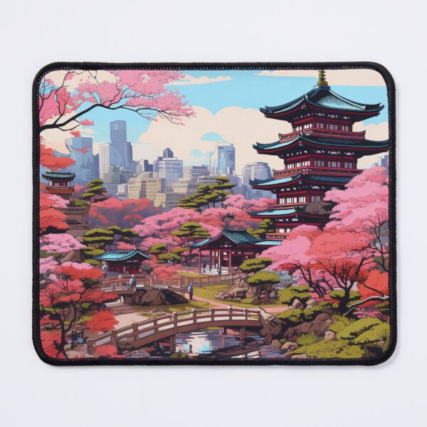 Item preview, A Pop Art Travel Print of Tokyo - Japan designed and sold by StudioRedKoala.