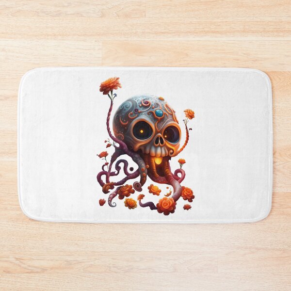 Item preview, Blooming skull with tentacles designed and sold by MadinaFatt.
