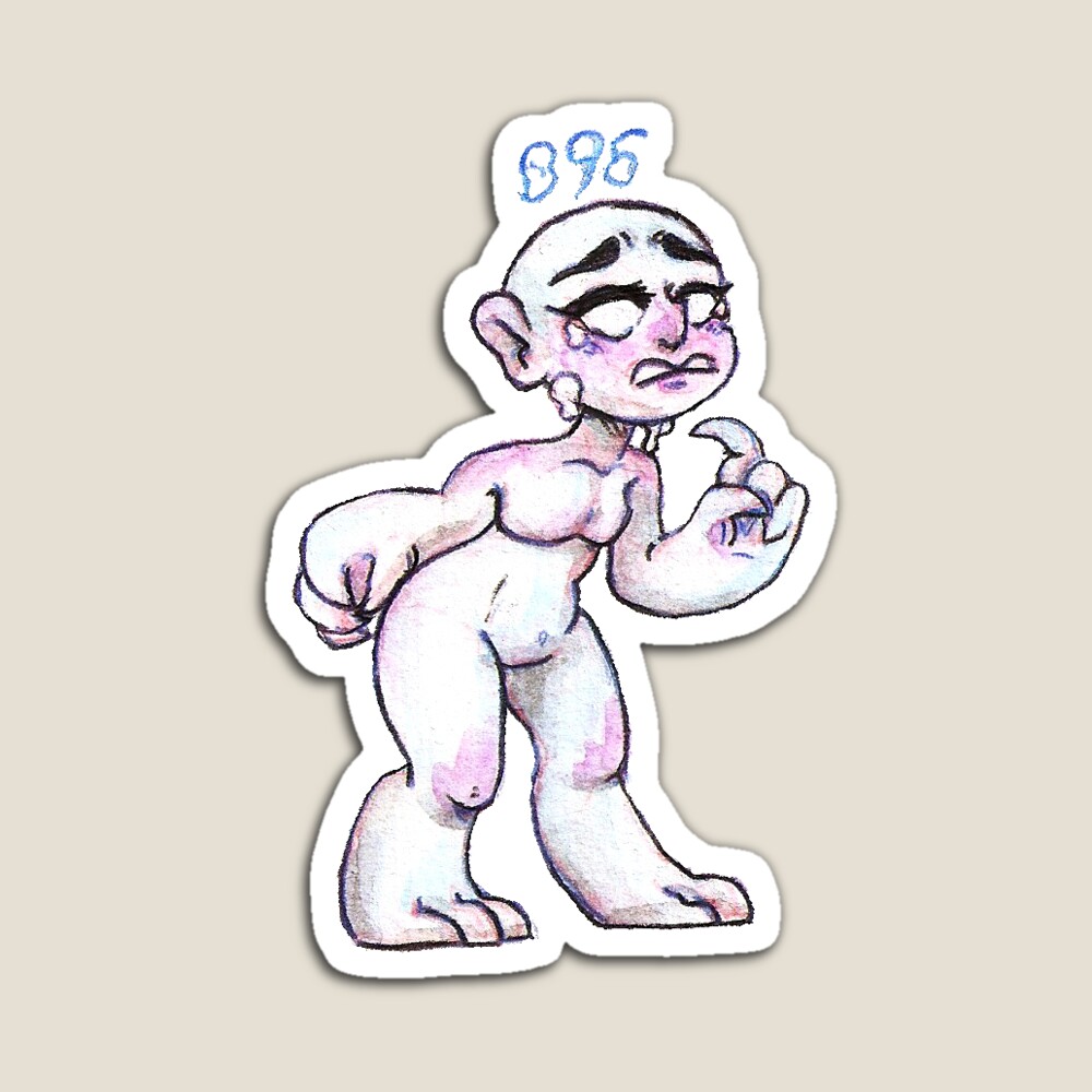 SCP-096 Shy Guy Sticker for Sale by BusinessTanuki