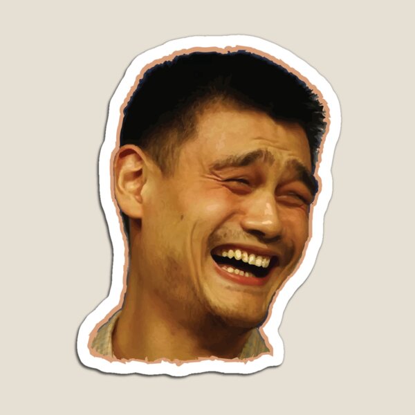 Yao ming face meme high quality Royalty Free Vector Image