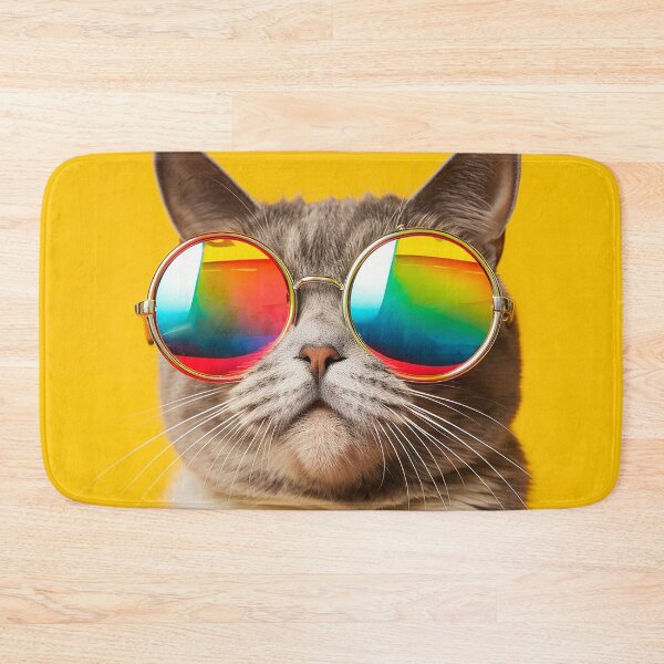 Item preview, Cat in sunglasses designed and sold by PrintArtWares.