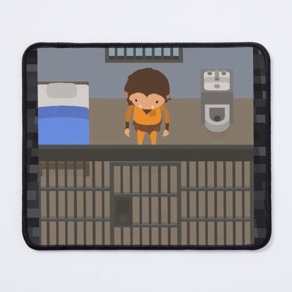 Vista previa del artículo con la obra «Sneaky Sasquatch termina en prisión», diseñado y vendido por GiovanniNinjago.
