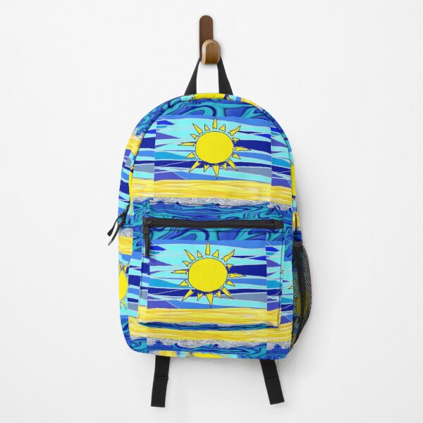Item preview, Sun Yellow Sea Blue Sky Blues 23 designed and sold by LowEndGraphics.