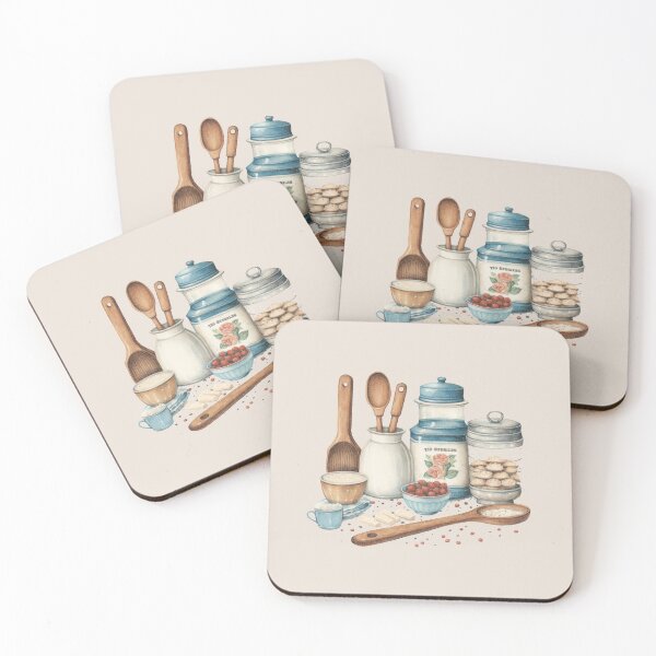 Item preview, Baker's Delight: Vintage Hand-Crafted Kitchen Essentials designed and sold by minjagoods.