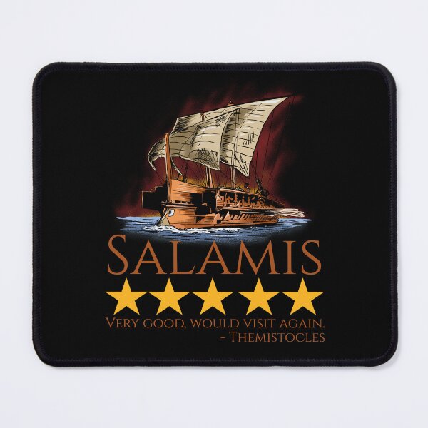 Item preview, Ancient Greek Trireme - Battle Of Salamis - History Meme designed and sold by Styrman.