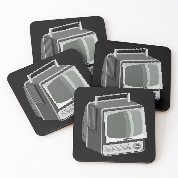 Item preview, TV receiver 60s Pixel art designed and sold by liuxpixel.