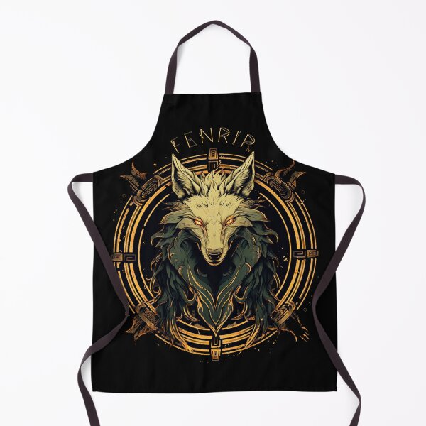 Item preview, Fenrir Nordic Wolf Loki Monstrous Vikings Lover Scandinavian designed and sold by Chmielayka.