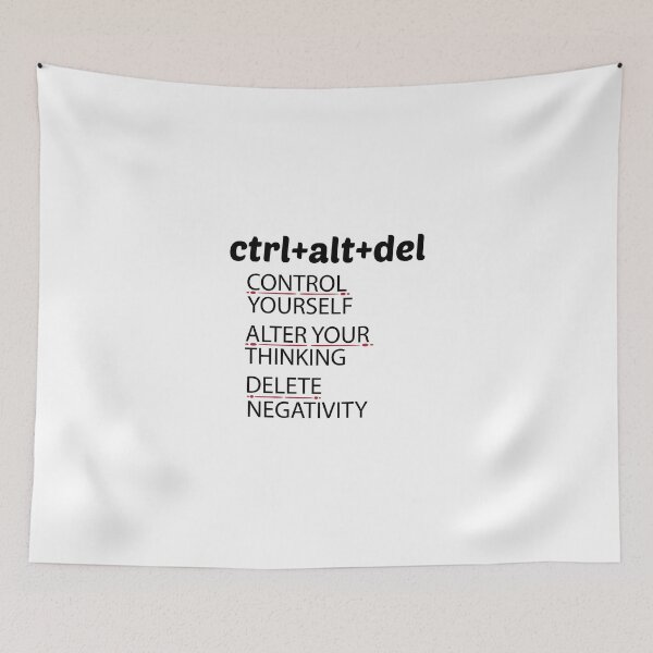 Item preview, Control yourself, alter your thinking, delete negativity designed and sold by yoyodsing15.