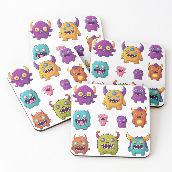 Item preview, Whimsical Monsters designed and sold by ILikeToasters.