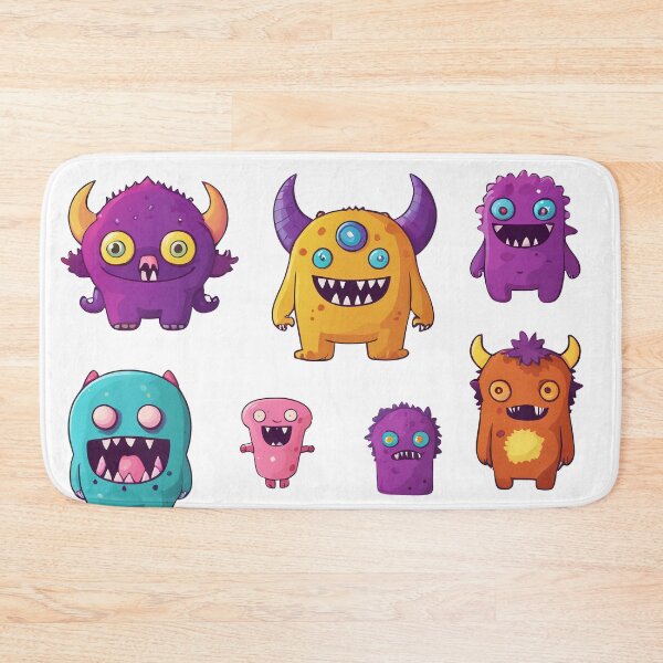 Item preview, Whimsical Monsters designed and sold by ILikeToasters.