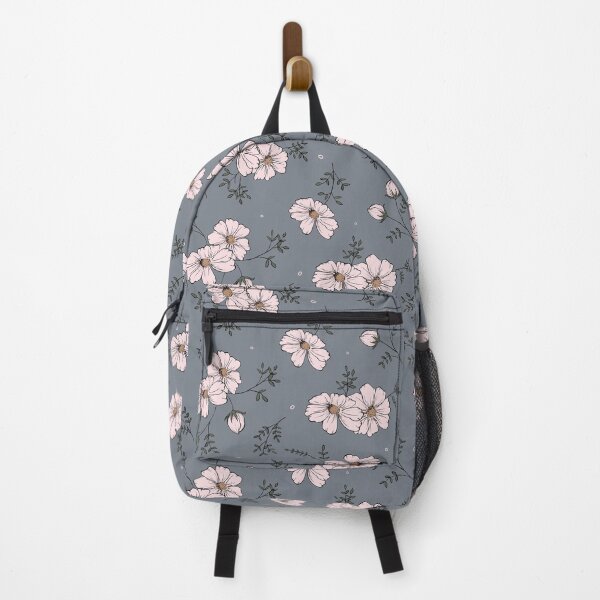 Item preview, Cosmos floral, light blue designed and sold by Sara Frane.