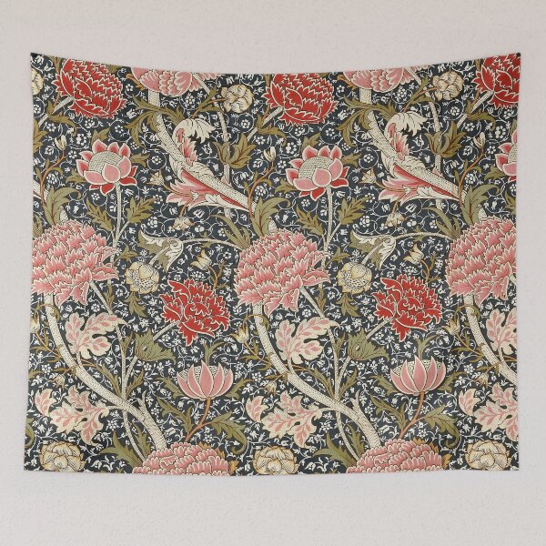 Item preview, Cray Pink Red Flowers Vintage Pattern designed and sold by GuyBlank.