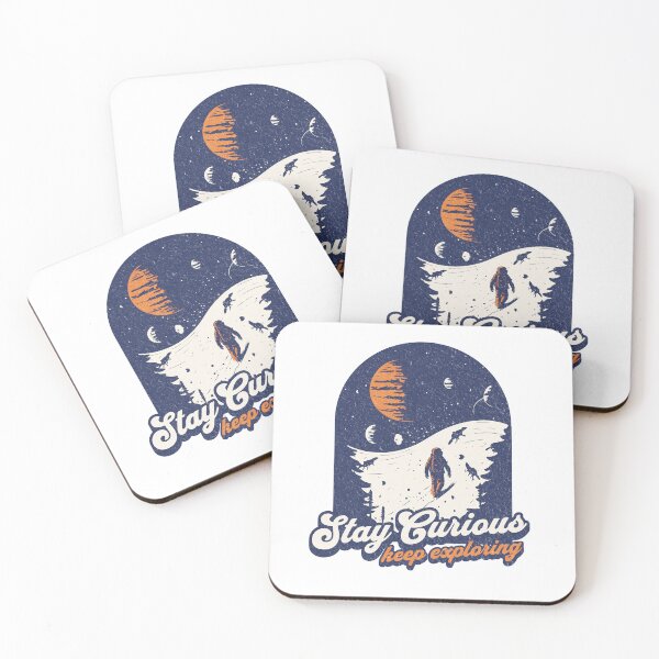 Item preview, Stay Curious Keep Exploring designed and sold by ClaytownTees.