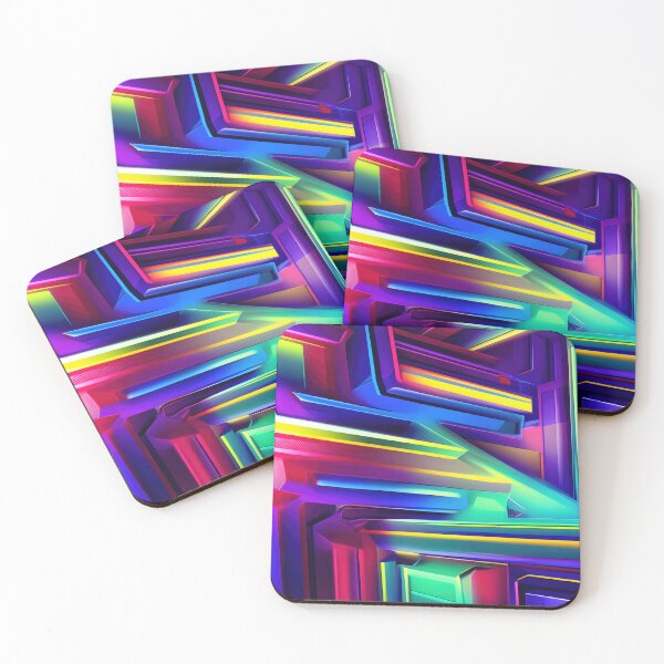 Item preview, Geometric Neon 12  - Mechanism Matrix designed and sold by Artekinium.