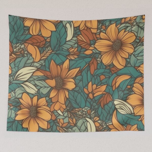 Item preview, Floral Seamless Pattern designed and sold by asbno19.