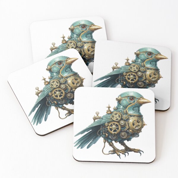 Item preview, Steampunk Bird made of Clockwork Gears designed and sold by SchorlCraft.