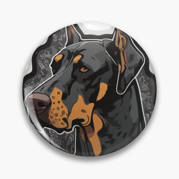 Item preview, Doberman dog designed and sold by mikasa.art.