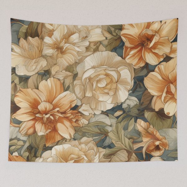 Item preview, Floral Seamless Pattern designed and sold by asbno19.