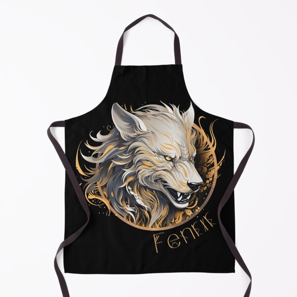 Item preview, Fenrir Nordic Wolf Loki Monstrous Vikings Lover Scandinavian designed and sold by Chmielayka.