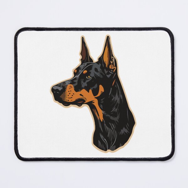 Item preview, Doberman dog designed and sold by mikasa.art.