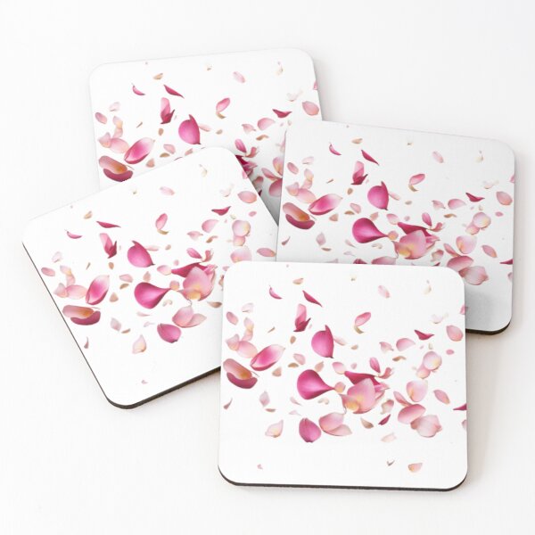 Item preview, Red petals flying in the air designed and sold by AlfredSSikula.