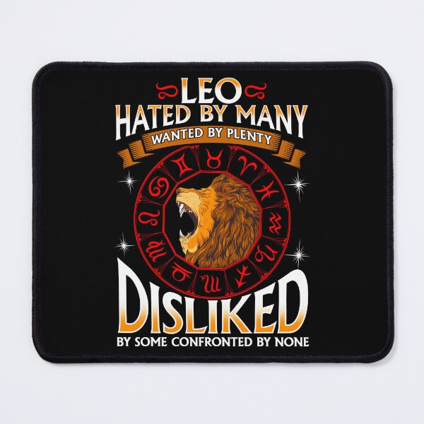 Item preview, Funny Leo Horoscope Hated By Many Lion Astrology designed and sold by UniQueensShop.