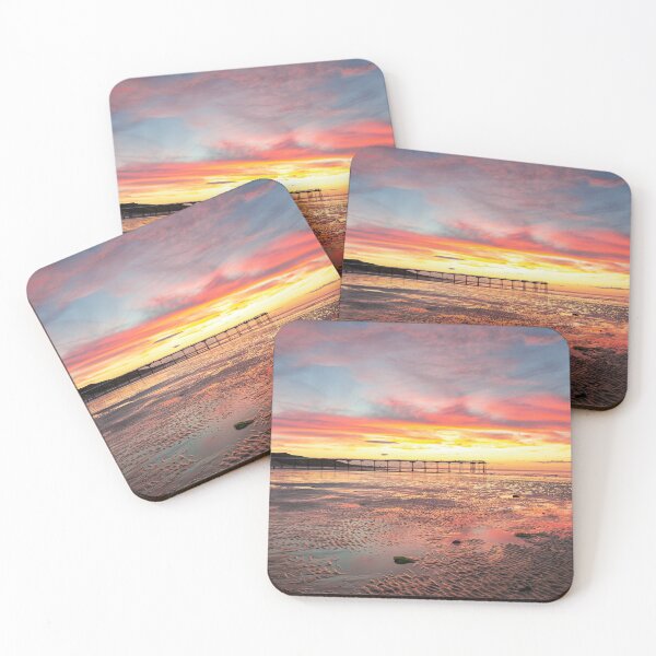 Item preview, Saltburn sunset designed and sold by krwinterphotos.