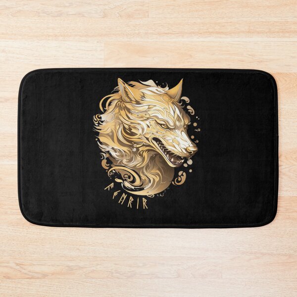 Item preview, Fenrir Nordic Wolf Loki Monstrous Vikings Lover Scandinavian designed and sold by Chmielayka.
