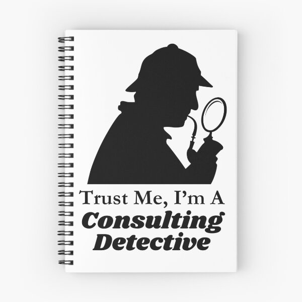 Item preview, Trust Me, I'm A Consulting Detective designed and sold by JawsomeCreates.