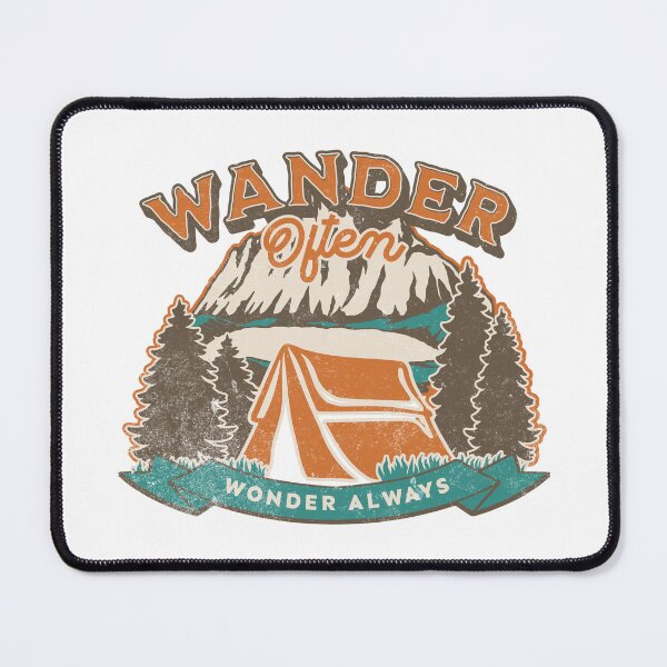 Item preview, Wander Often Wonder Always designed and sold by ClaytownTees.