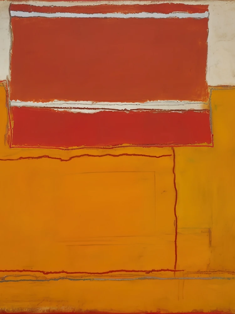 Thumbnail 3 of 3, Scarf, Mark Rothko designed and sold by ComicsFactory.