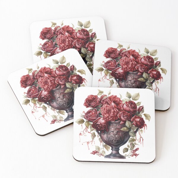 Item preview, Gothic Flowers in a Vase designed and sold by SchorlCraft.