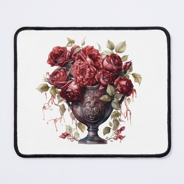 Artikelvorschau, Gotische Blumen in einer Vase entworfen und verkauft von SchorlCraft.