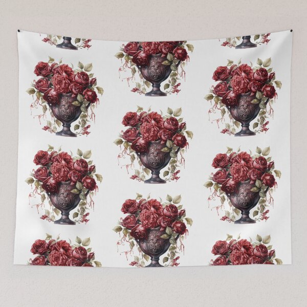 Item preview, Gothic Flowers in a Vase designed and sold by SchorlCraft.