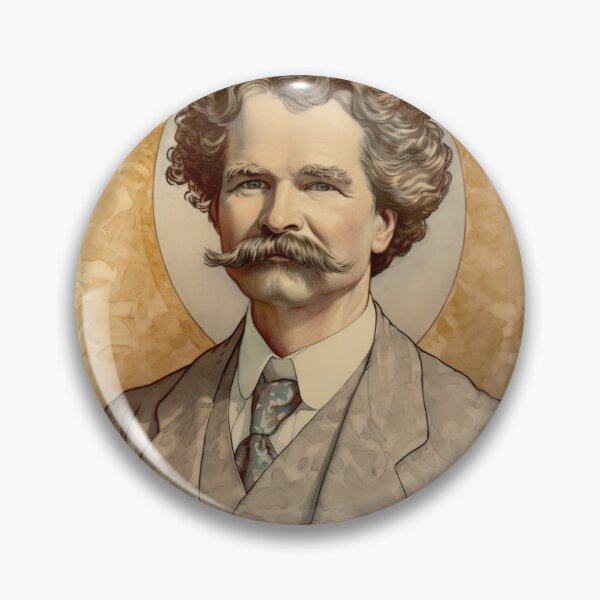 Item preview, Mark Twain designed and sold by ComicsFactory.