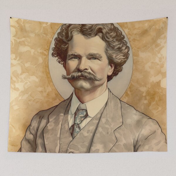 Item preview, Mark Twain designed and sold by ComicsFactory.