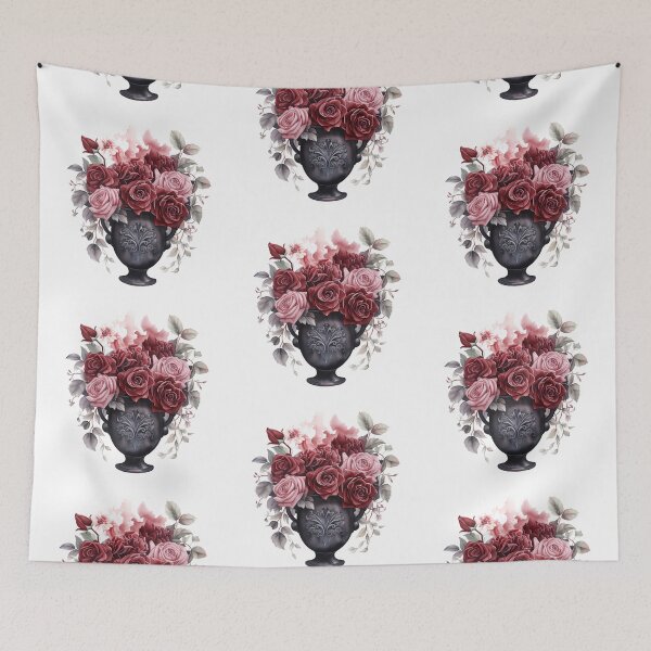 Item preview, Gothic Flowers in a Vase designed and sold by SchorlCraft.