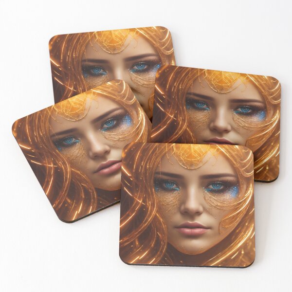 Item preview, Portrait of woman in space designed and sold by jsebouvi.