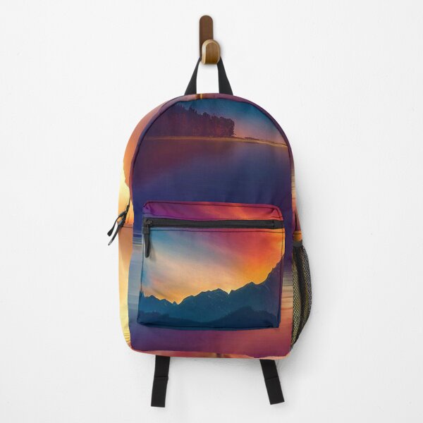 Item preview, Ethereal Majesty: Sunset Over the Tranquil Mountain Lake 1 designed and sold by The Digital Compass.